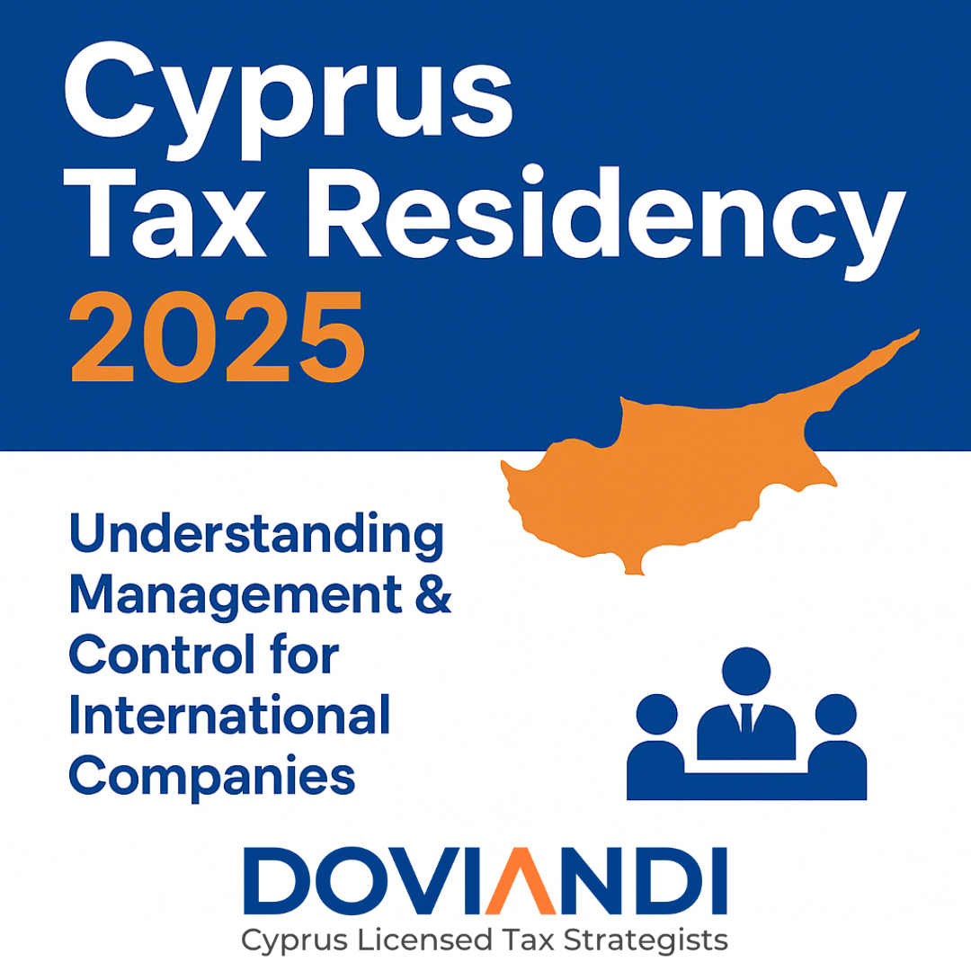 Home 12 Cyprus Tax Residency guide for international companies 2025