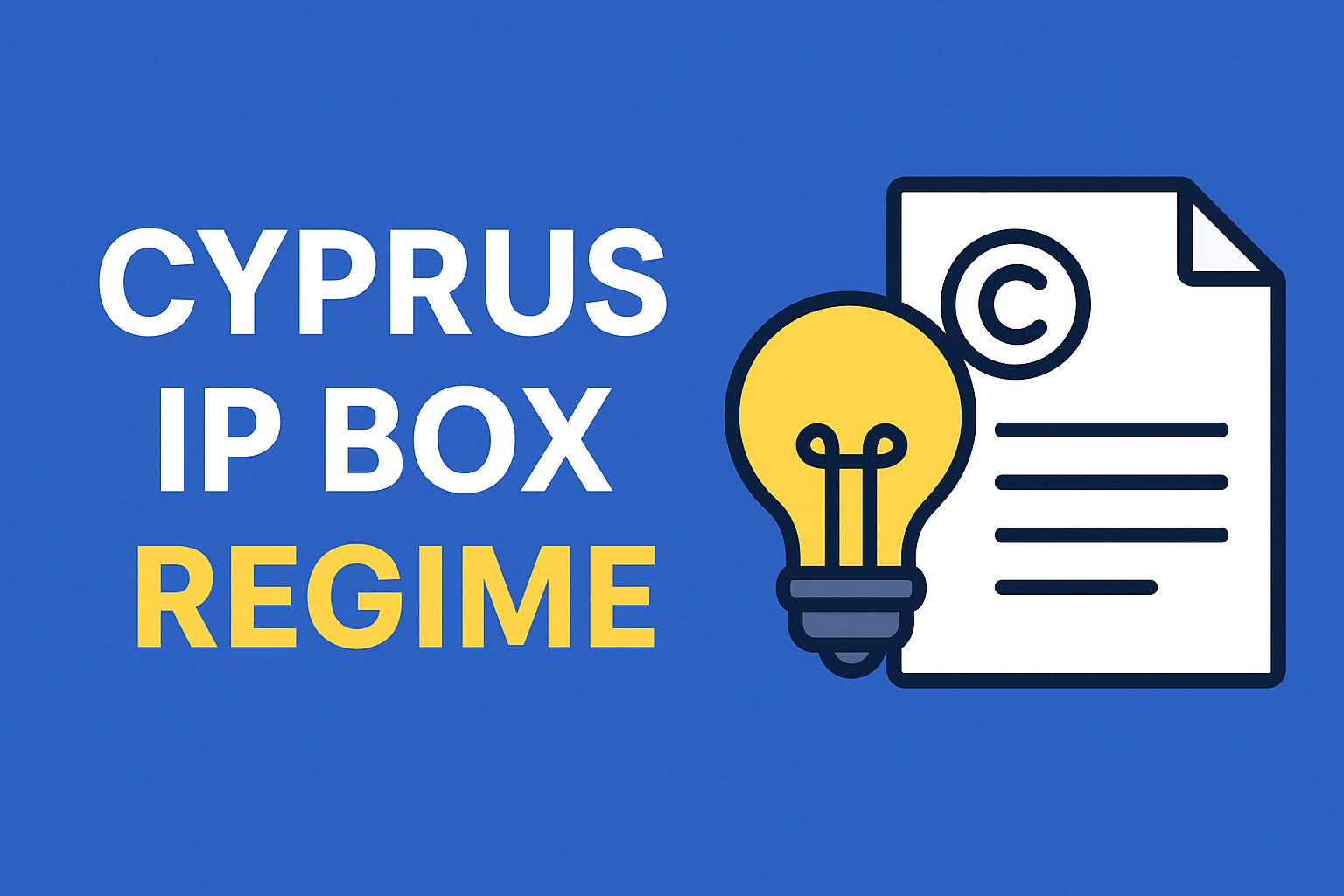 Home 12 Cyprus IP Box tax regime